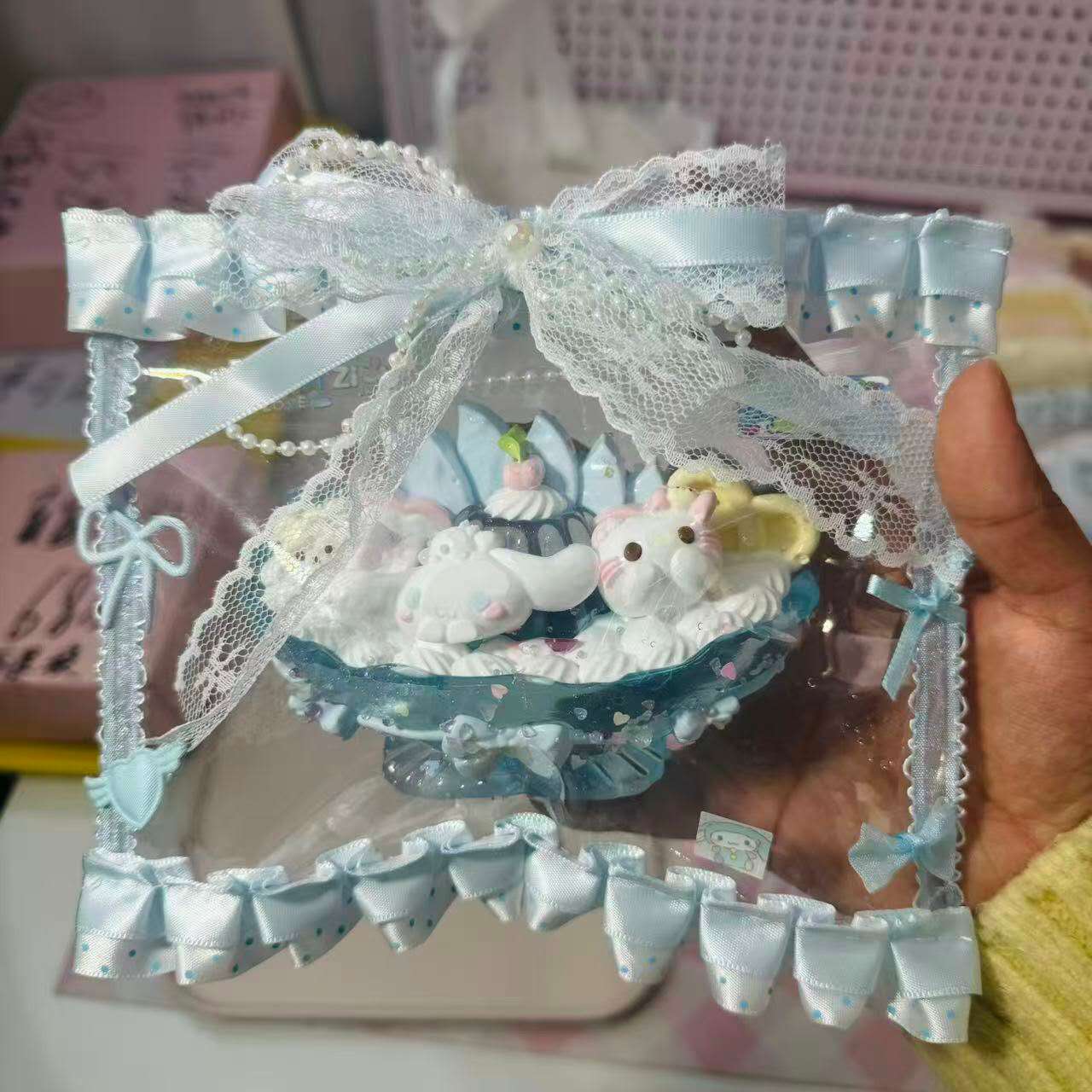 Blue Sanrio Sundae Bowl
