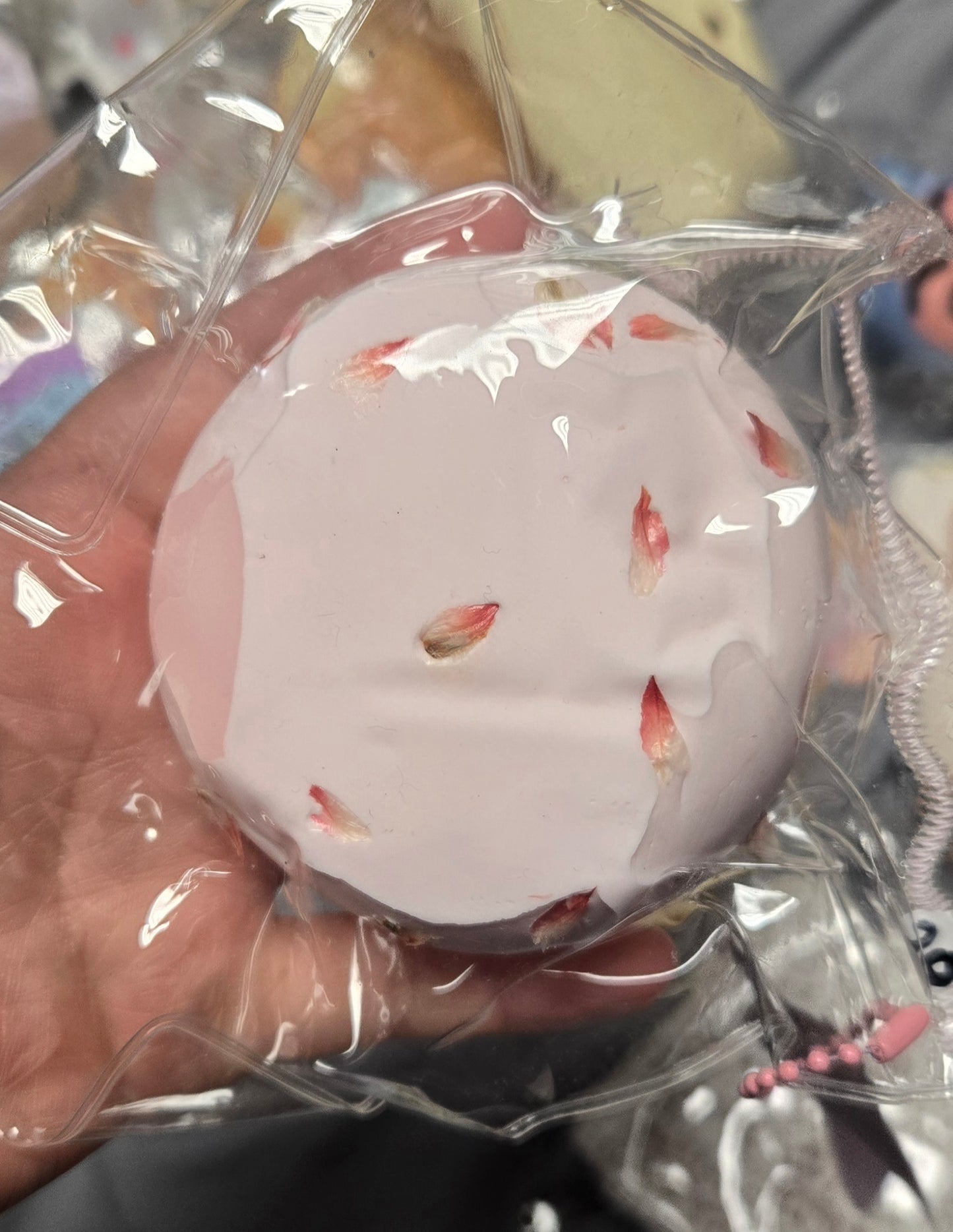 Rose pink dessert